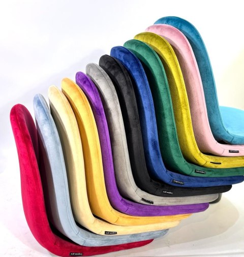 Krzesło tapicerowane GIULIA PURPLE VELVET GOLD Lugano Krzesło tapicerowane GIULIA PURPLE VELVET GOLD Lugano