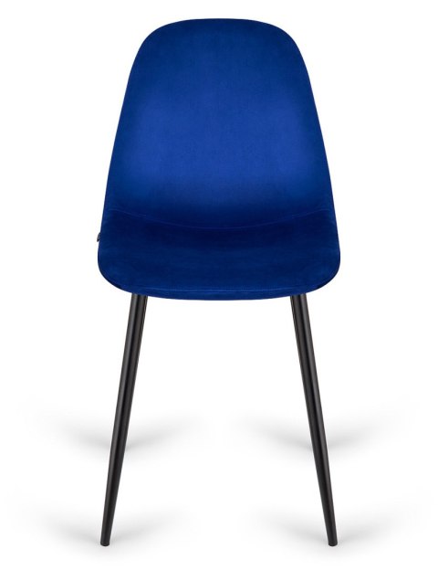 Krzesło tapicerowane GIULIA VELVET BLUE Lugano Krzesło tapicerowane GIULIA VELVET BLUE Lugano