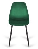 Krzesło tapicerowane GIULIA VELVET GREEN Lugano