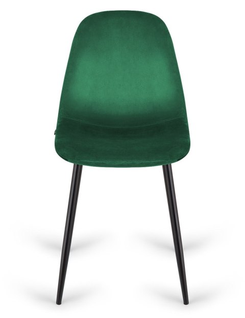 Krzesło tapicerowane GIULIA VELVET GREEN Lugano Krzesło tapicerowane GIULIA VELVET GREEN Lugano