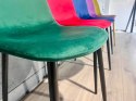 Krzesło tapicerowane GIULIA VELVET GREEN Lugano