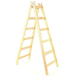 DRABINA DREWNIANA MALARSKA DWUSTRONNA 2x6* BEST TOOLS BEST TOOLS