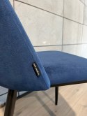 Krzesło tapicerowane GOTI BLUE VELVET Lugano