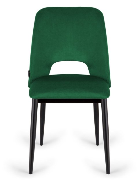 Krzesło tapicerowane GOTI GREEN VELVET Lugano Krzesło tapicerowane GOTI GREEN VELVET Lugano