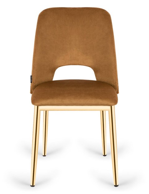 Krzesło tapicerowane GOTI TRUFLE VELVET GOLD Lugano Krzesło tapicerowane GOTI TRUFLE VELVET GOLD Lugano
