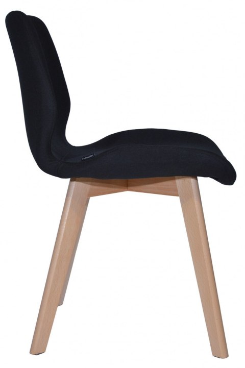 Krzesło tapicerowane SOPHIA FABRIC BLACK Lugano Krzesło tapicerowane SOPHIA FABRIC BLACK Lugano
