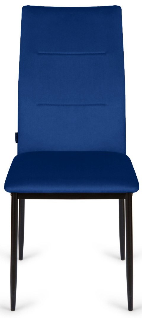 Krzesło tapicerowane VALVA DUO VELVET BLUE Lugano Krzesło tapicerowane VALVA DUO VELVET BLUE Lugano