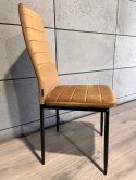 Krzesło tapicerowane VALVA LINE VELVET TRUFLE Lugano