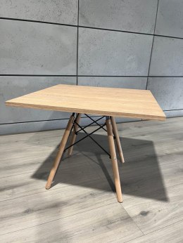 Stolik kawowy kwadratowy CAPRI WOOD 60x60 cm Lugano