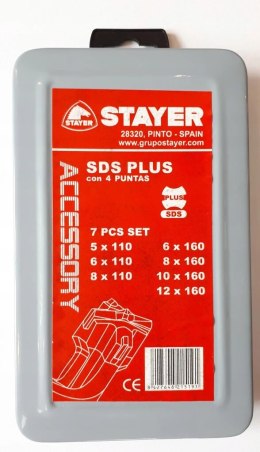 ZESTAW WIERTEŁ SDS-PLUS 7SZT STAYER STAYER
