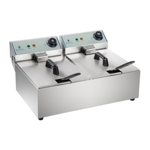 Frytownica elektryczna podwójna 2x5L Royal Catering