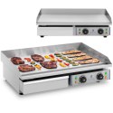 Grill elektryczny z wysokim rantem szer. 75cm Royal Catering
