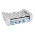 Grill rolkowy z pokrywą roller grill podgrzewacz do parówek 9 rolek Royal Catering
