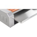 Grill rolkowy z pokrywą roller grill podgrzewacz do parówek 9 rolek Royal Catering