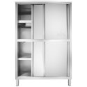 Szafa gastronomiczna magazynowa ze stali nierdzewnej drzwi suwane 180x118x50cm Royal Catering
