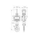 Waga hakowa podwieszana do dźwigu lub suwnicy do 10 Ton - LED Steinberg Systems