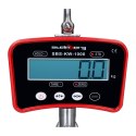 Waga hakowa podwieszana z pilotem do 1 tony 1T LCD czerwona Steinberg Systems
