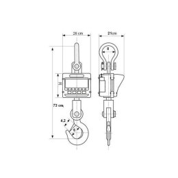 Waga hakowa wisząca dla przemysłu do 5 Ton - LED Steinberg Systems