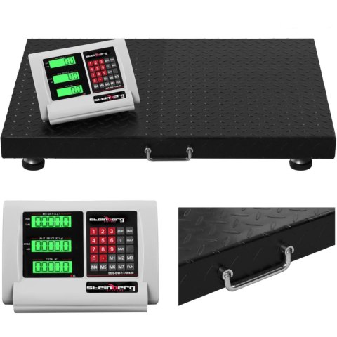 Waga platforma magazynowa bezprzewodowa WiFi SBS-BW-1T LCD do 1 Tony Steinberg Systems