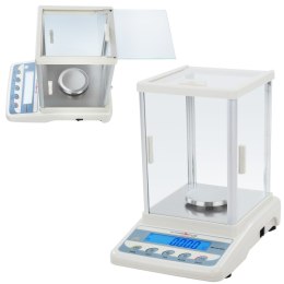 Waga precyzyjna z szafką przecipodmuchową SBS-LW-200A LCD dokł. 0,001g do 200g Steinberg Systems