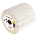 Walec polerski filcowy 110x100mm do satyniarki z bawełny na wysoki połysk MSW
