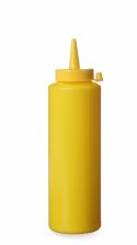 Dyspenser pojemnik do sosów zimnych 0,35l. żółty - Hendi 557808 Hendi