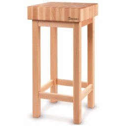 Kloc masarski drewniany 400x400x150mm z podstawą - Hendi 505625 Hendi