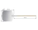 Łopata do pieca do pizzy 1320 mm - Hendi 617861 Hendi