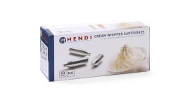 Naboje do syfonu do bitej śmietany z gazem N2O 50 szt. - Hendi 586907 Hendi