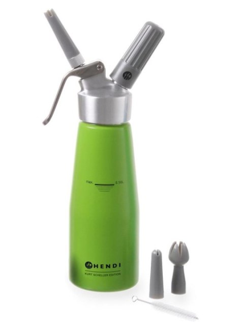 Syfon do bitej śmietany Pistacjowy 0,5 L - Hendi 975879 Hendi