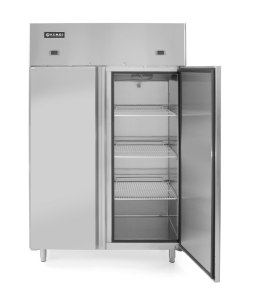 Szafa chłodniczo-mroźnicza lodówko-zamrażarka Profi Line 2-drzwiowa 420 + 420L - Hendi 233146 ARKTIC