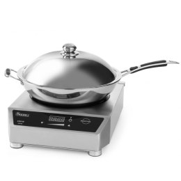 Wok indukcyjny 3500W z patelnią indukcyjną Profi Line - Hendi 239681 Hendi