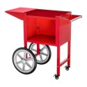 Mobilna maszyna do popcornu z wózkiem na kółkach TEFLON 1600W Royal Catering