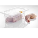 Klipsy do pojemników GN HACCP z polipropylenu Żółte - Hendi 880685 Hendi