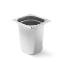 Pojemnik GN 1/6 stalowy Kitchen Line wys. 200 mm - Hendi 806654 Hendi