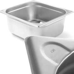 Pojemnik GN 2/3 stalowy Kitchen Line wys. 150 mm - Hendi 806241 Hendi