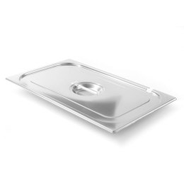 Pokrywka stalowa do GN Kitchen Line z wycięciem na chochlę GN 1/1 - Hendi 806913 Hendi